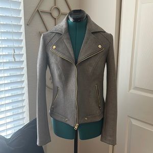 NWOT Suede like Moto Jacket